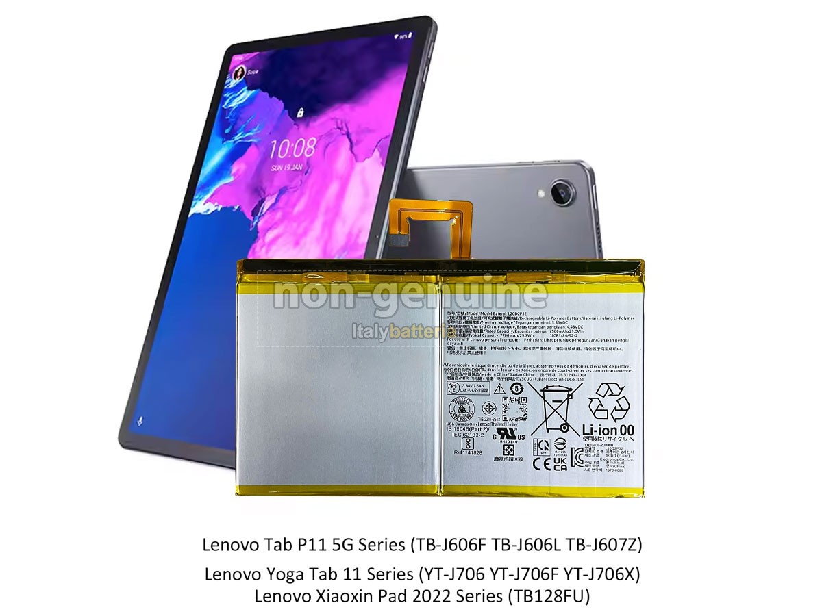 Batteria per Lenovo TAB P11 5G