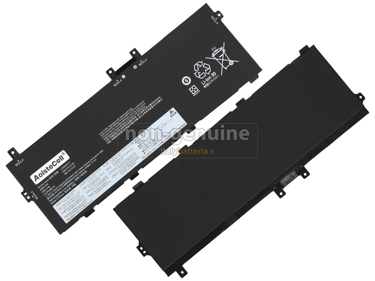 Batteria per Lenovo ThinkPad X13 YOGA GEN 2-20W8000DGE