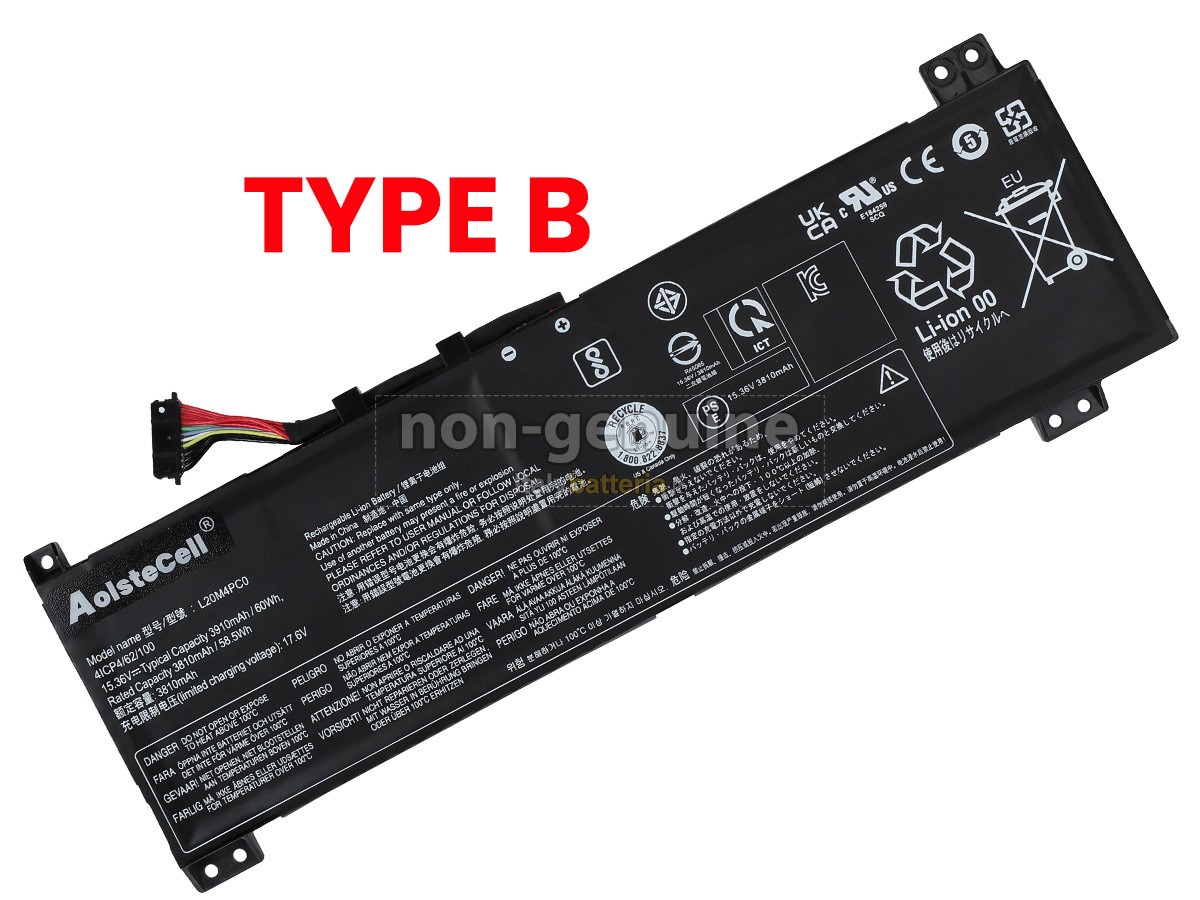 Batteria per Lenovo IdeaPad GAMING 3 15ACH6-82K2008NSC