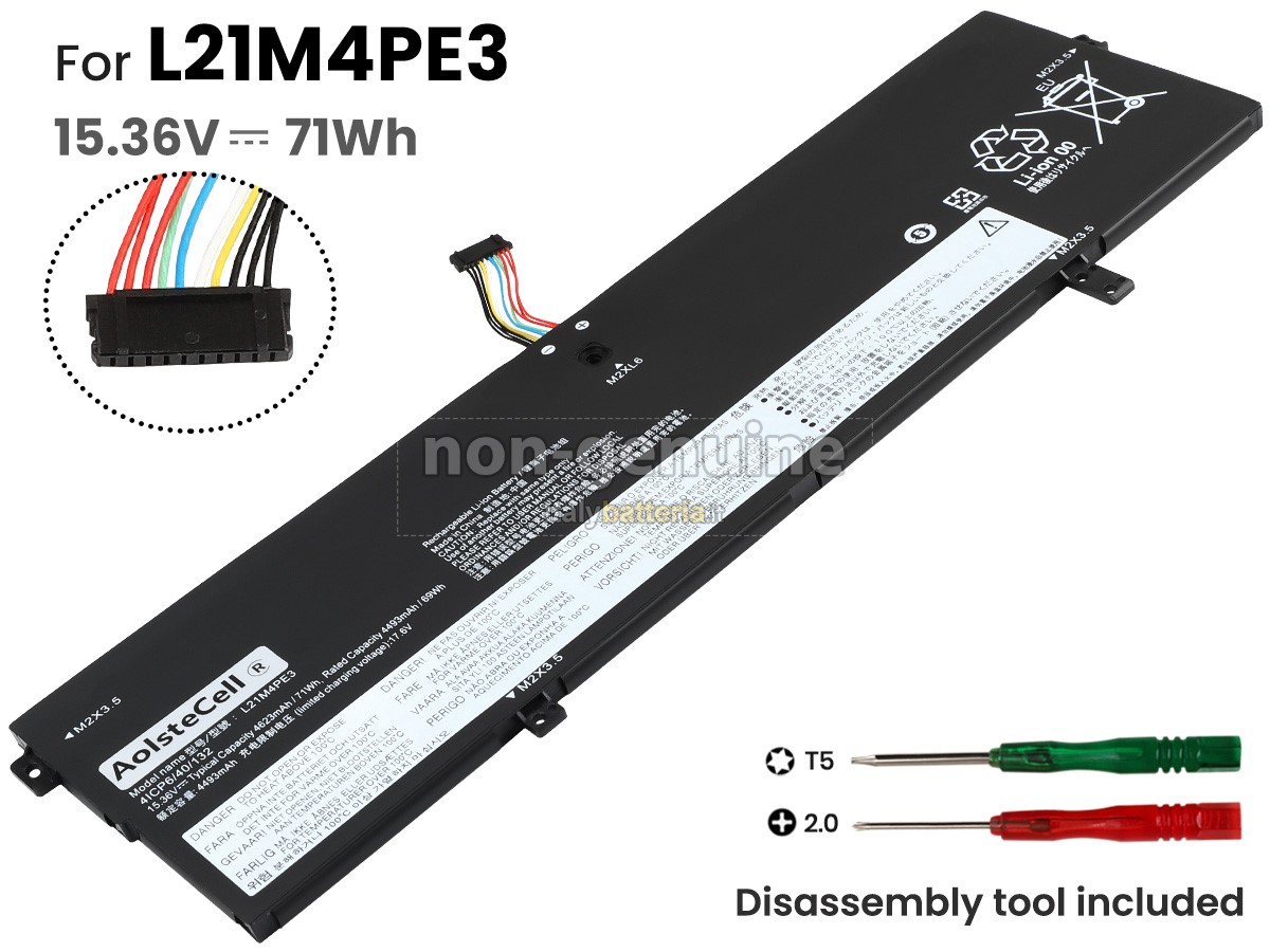 Batteria per portatile Lenovo L21L4PE0