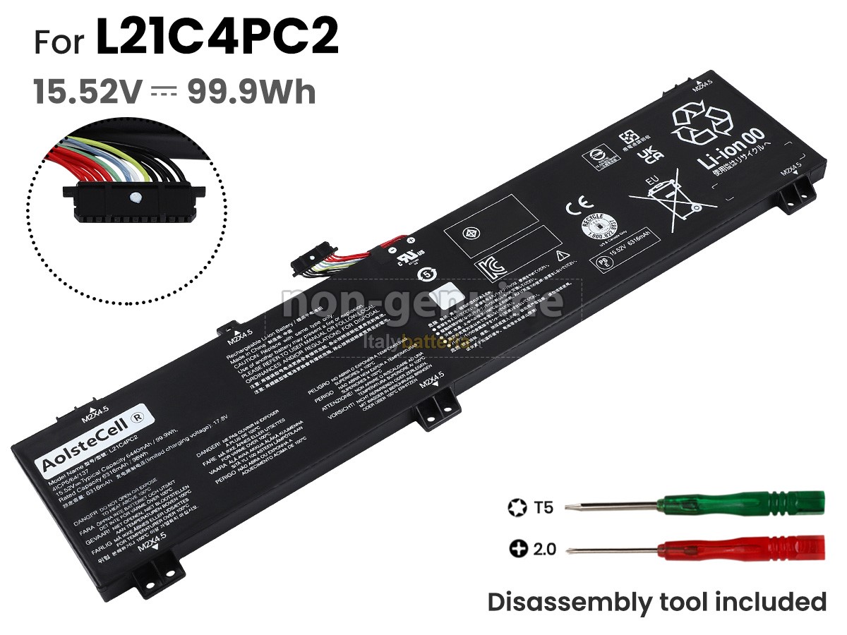 Batteria per portatile Lenovo LEGION 7 16ARHA7-82UH0064PG