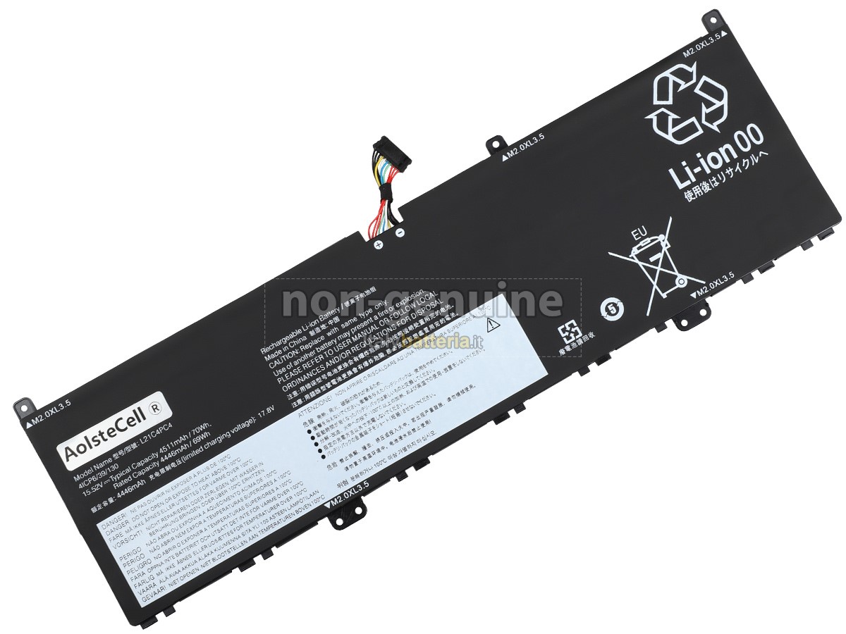Batteria per Lenovo YOGA SLIM 7 PROX 14IAH7-82TK0051KR