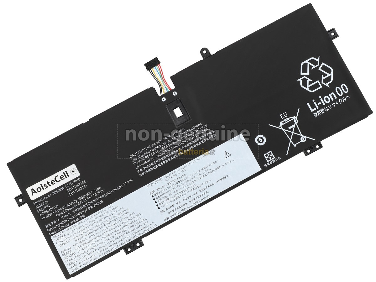 Batteria per portatile Lenovo YOGA 9 14IAP7-82LU0012TW