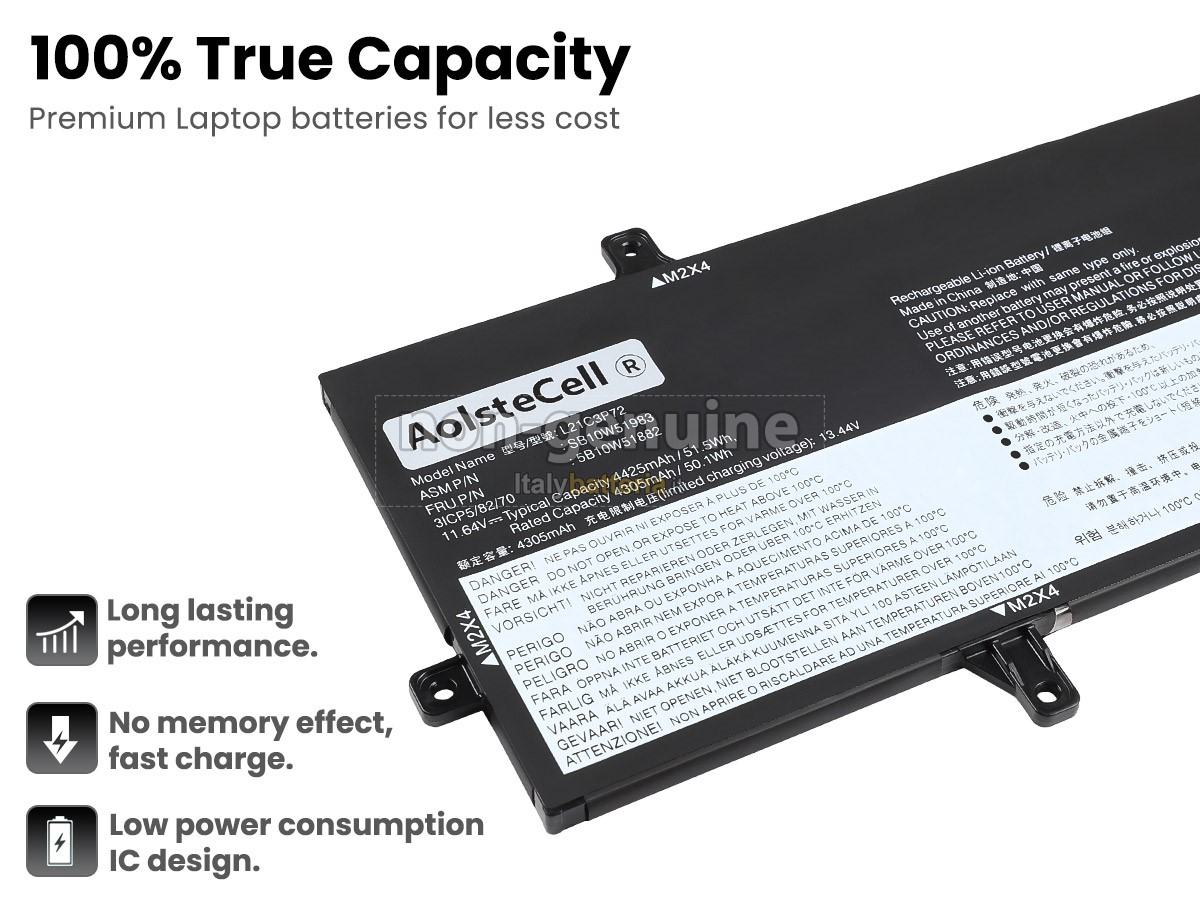 Batteria per portatile Lenovo ThinkPad Z13 GEN 2-21JW0000BR