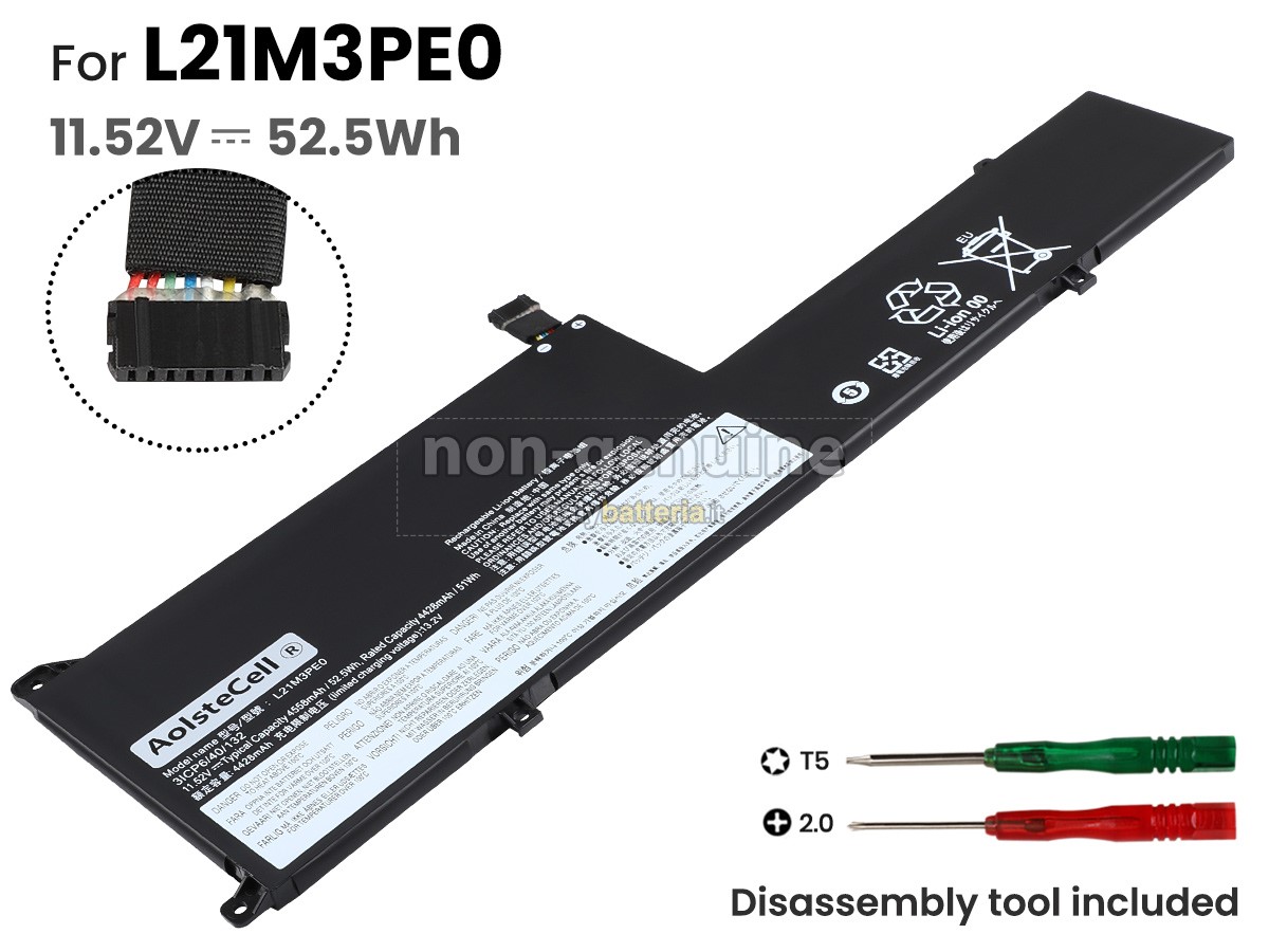 Batteria per portatile Lenovo IdeaPad FLEX 5 14IAU7-82R700DBGM