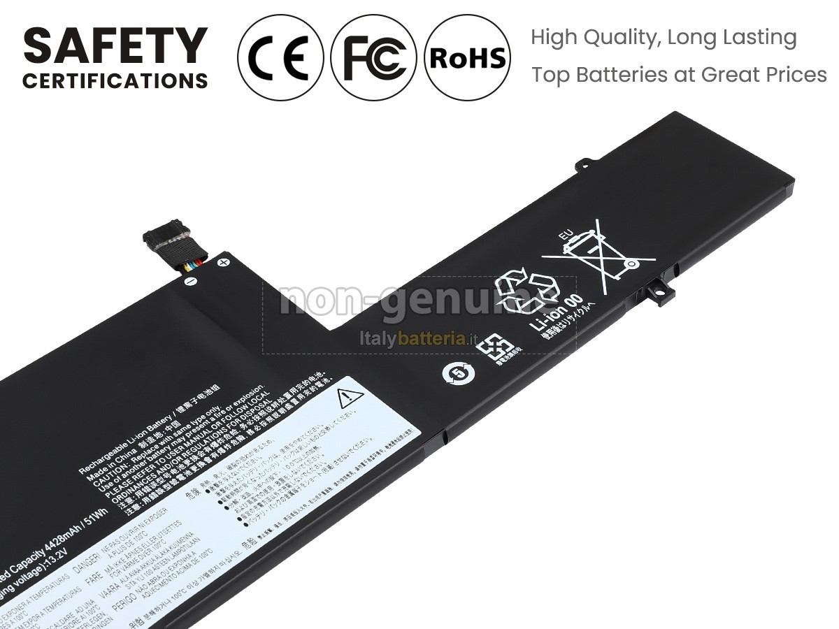 Batteria per portatile Lenovo IdeaPad FLEX 5 14IAU7-82R700DBGM