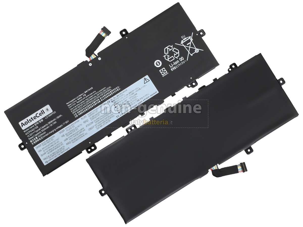 Batteria per Lenovo THINKBOOK 13X G2 IAP-21AT003SDS