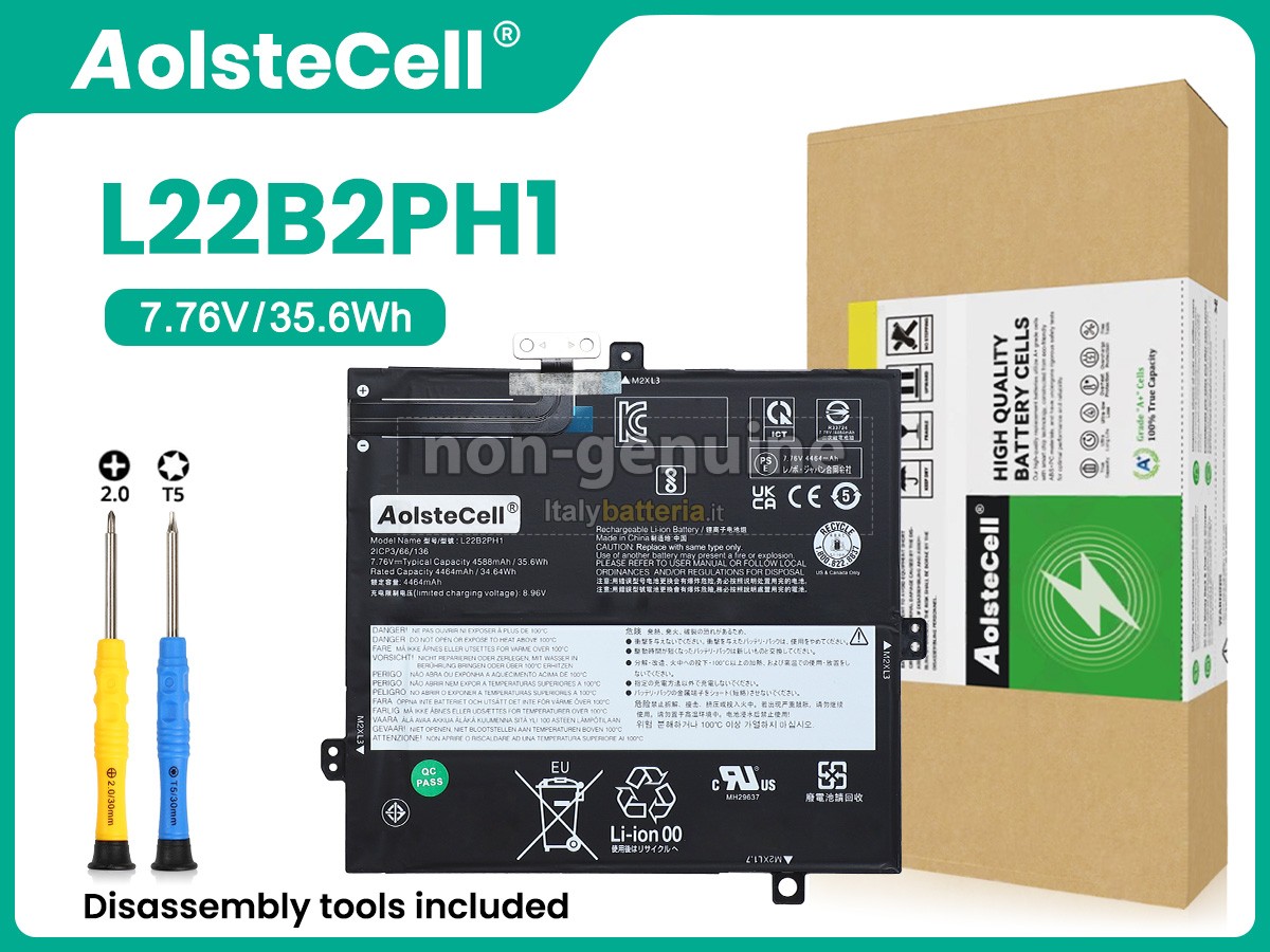 Batteria per portatile Lenovo IdeaPad DUET 3 11IAN8-82XK000VHB