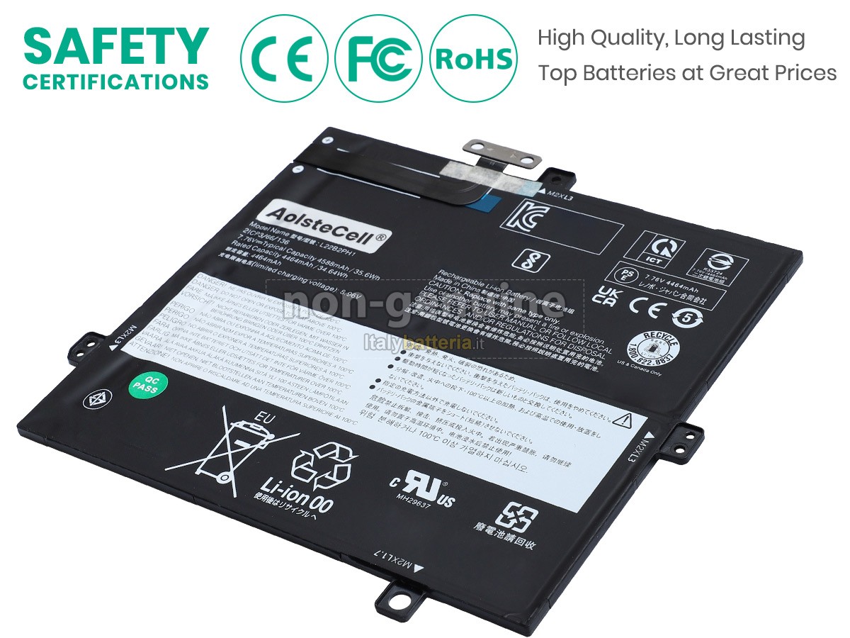 Batteria per portatile Lenovo IdeaPad DUET 3 11IAN8-82XK000VHB