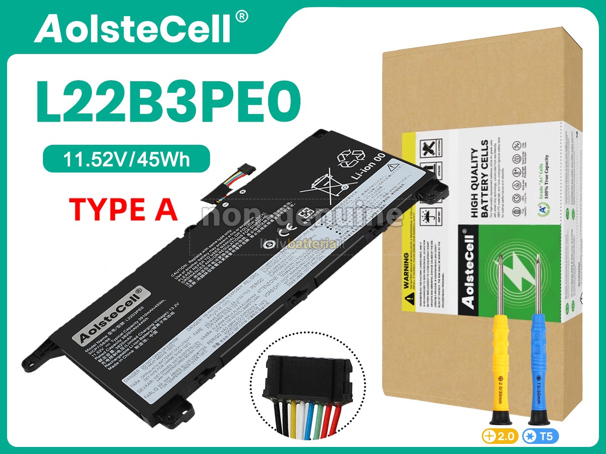 Batteria per Lenovo THINKBOOK 14 G6 IRL-21KG0026QN