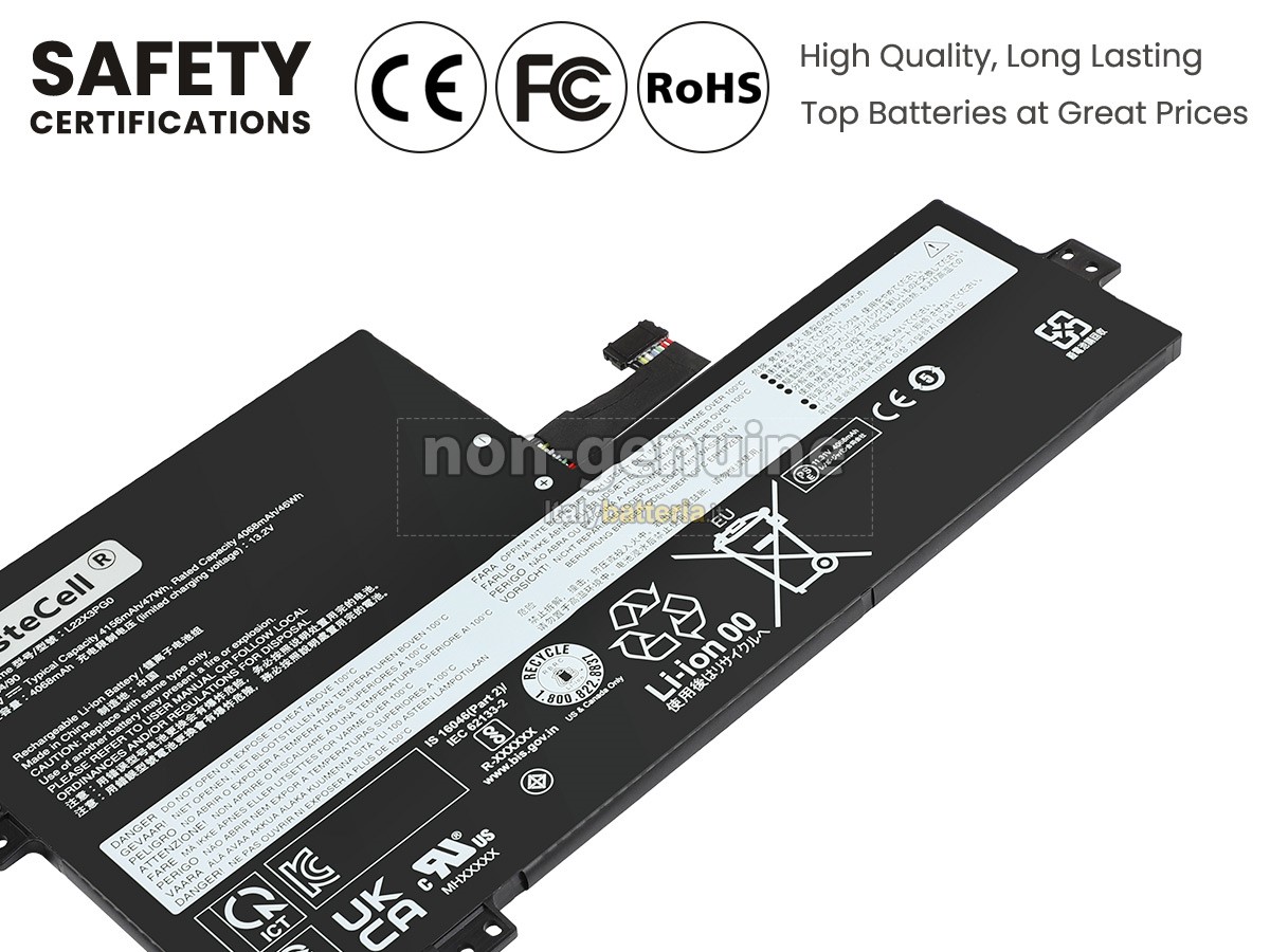 Batteria per Lenovo 300E YOGA Chromebook GEN 4-82W20002CZ