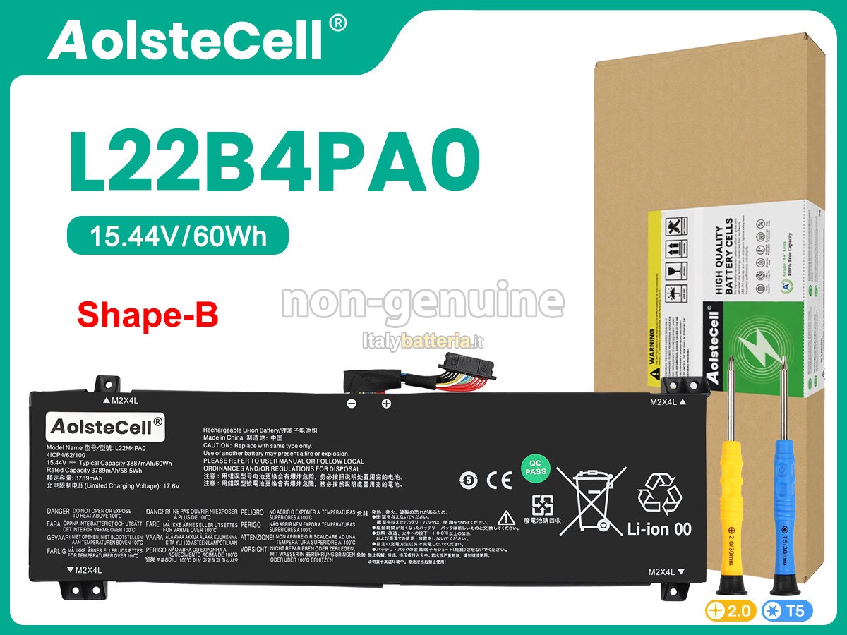 Batteria per Lenovo LOQ 16IRH8-82XW007NTX