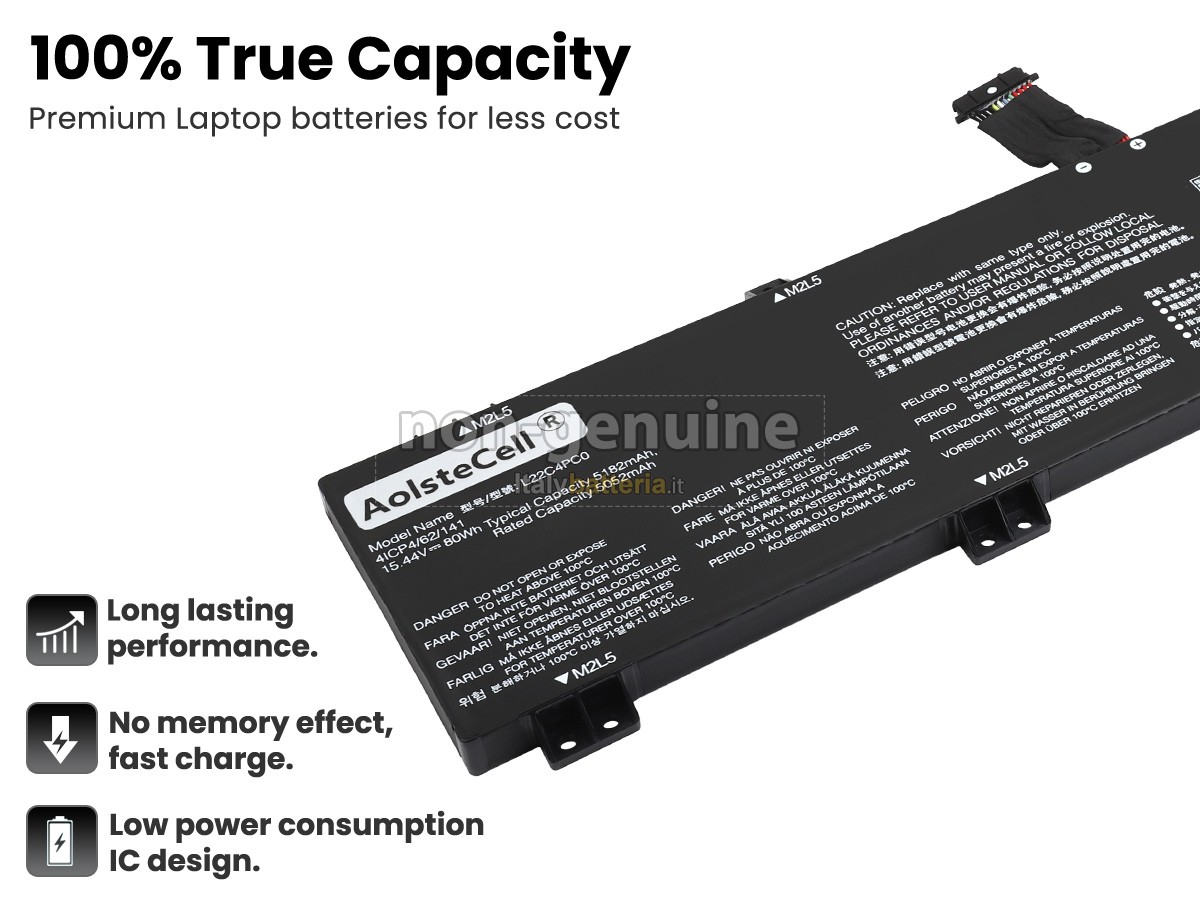 Batteria per Lenovo LEGION PRO 5 16IRX8-82WK0034MJ