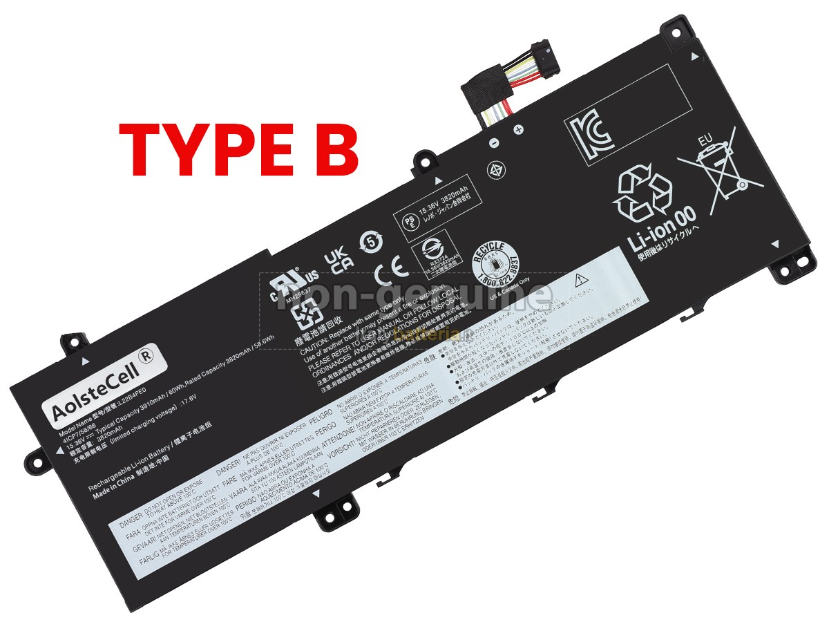 Batteria per Lenovo THINKBOOK 14 G6 IRL-21KG0026QN
