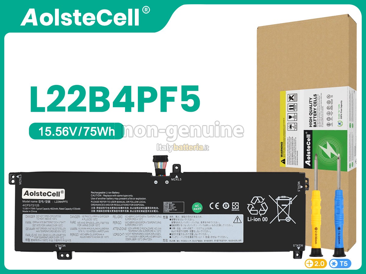 Batteria per Lenovo YOGA PRO 9 16IRP8-83BY007EMX