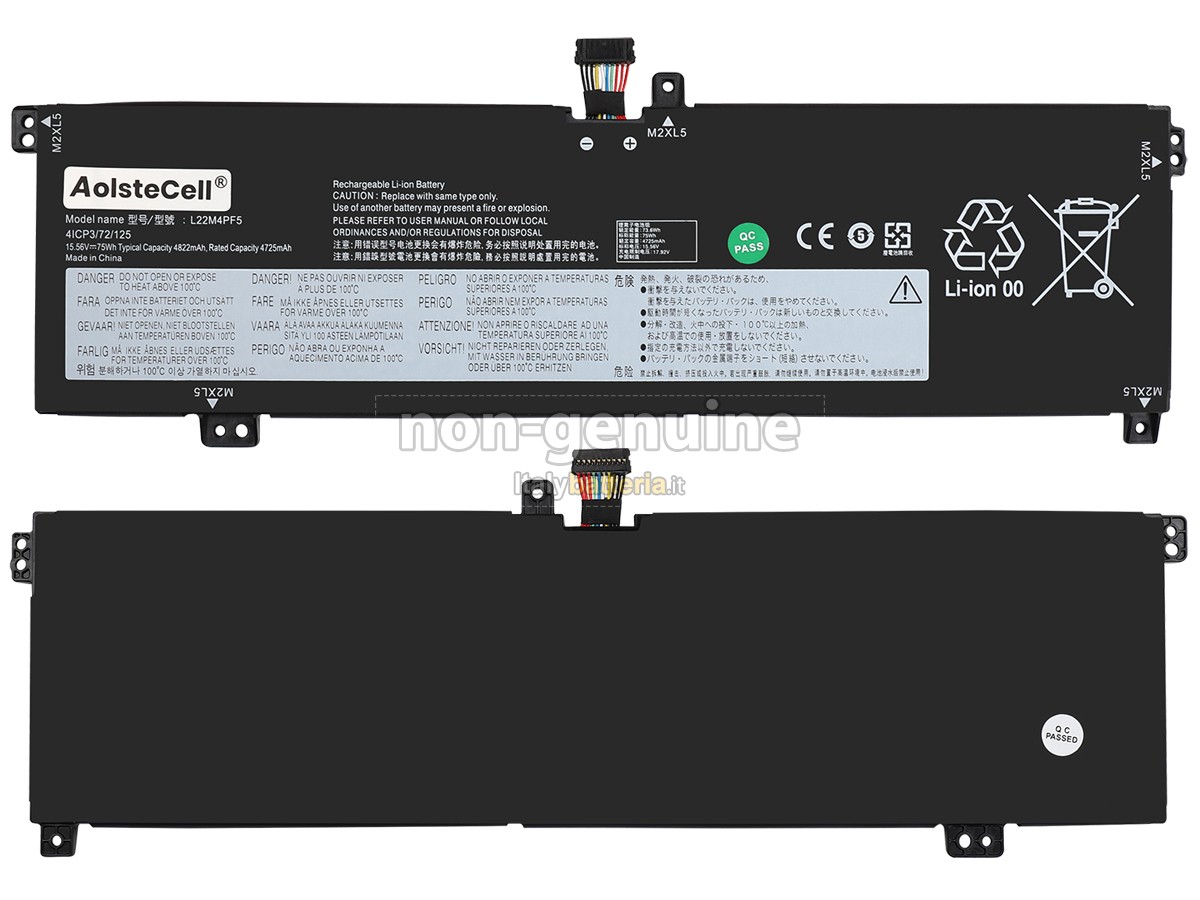 Batteria per Lenovo YOGA PRO 9 16IRP8-83BY007EMX
