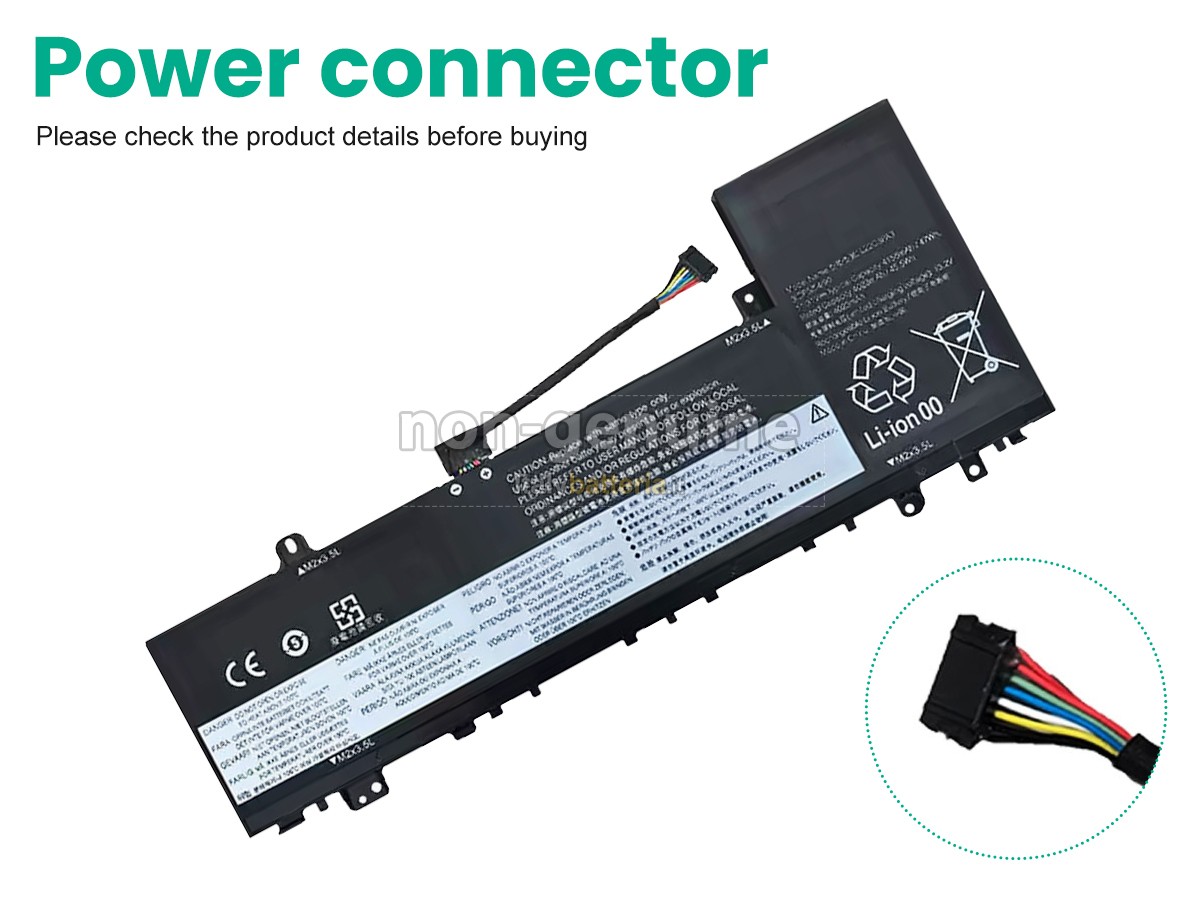 Batteria per Lenovo IdeaPad SLIM 5 16IMH9-83DC000FMZ