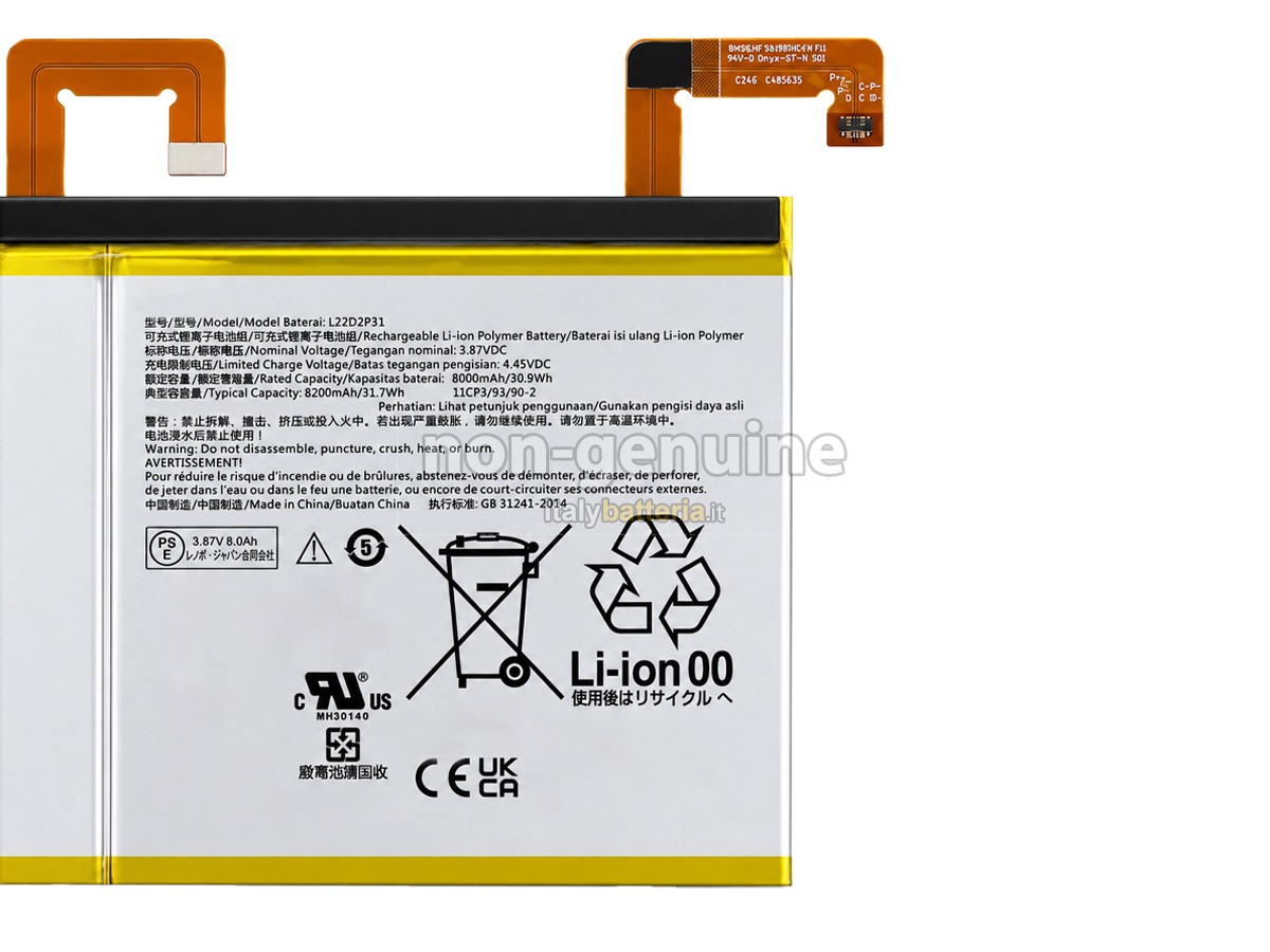 Batteria Lenovo L22D2P31