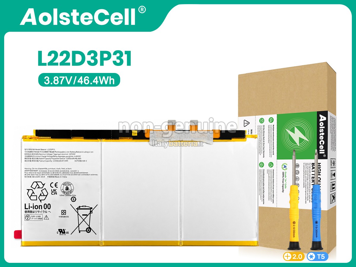 Batteria Lenovo L22D3P31