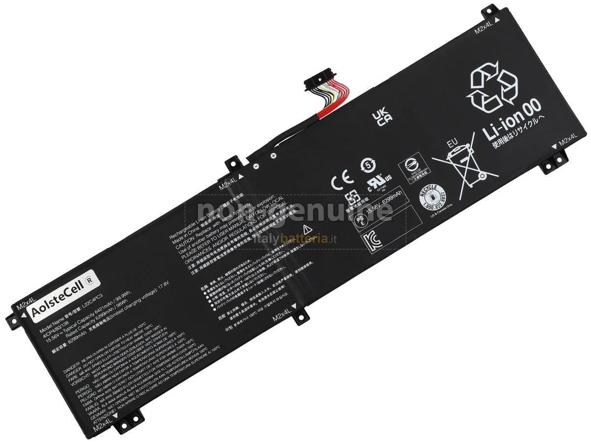Batteria per portatile Lenovo LEGION SLIM 7 16IRH8-82Y3005ASP
