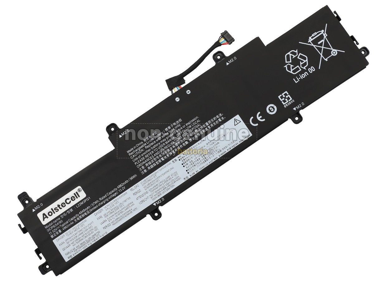 Batteria per Lenovo IP SLIM 3 CHROME 14IAN8-83BN0032PD