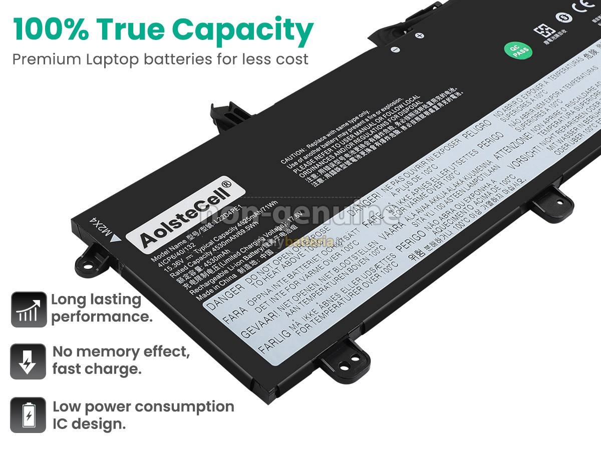 Batteria per Lenovo THINKBOOK 16 G6 IRL-21KH007SHV