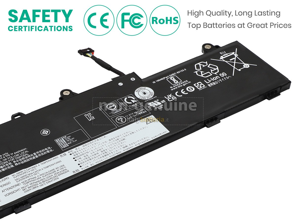 Batteria per Lenovo ThinkPad L16 GEN 1-21L30032GQ