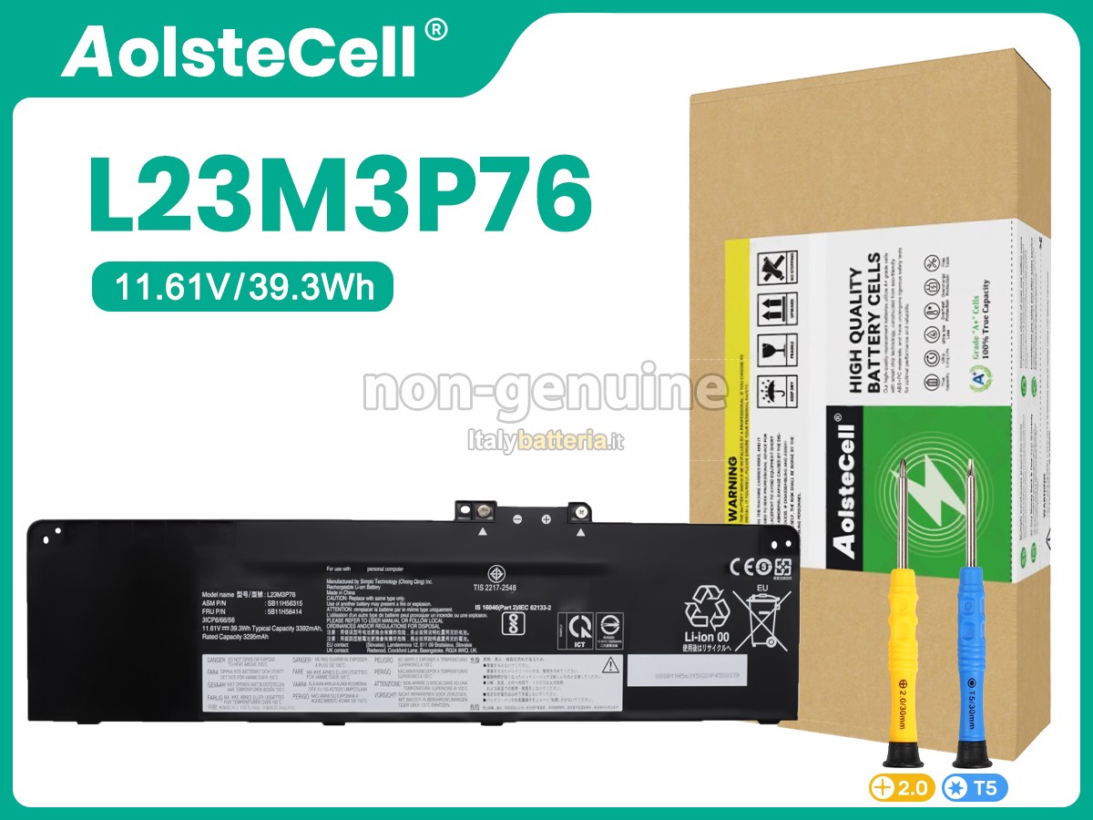 Batteria per Lenovo L23M3P76