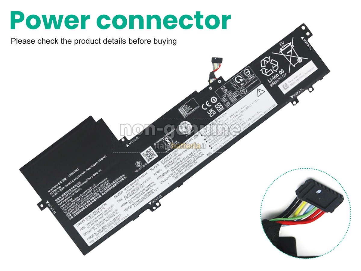 Batteria per Lenovo IdeaPad SLIM 5 16IMH9-83DC000FMZ