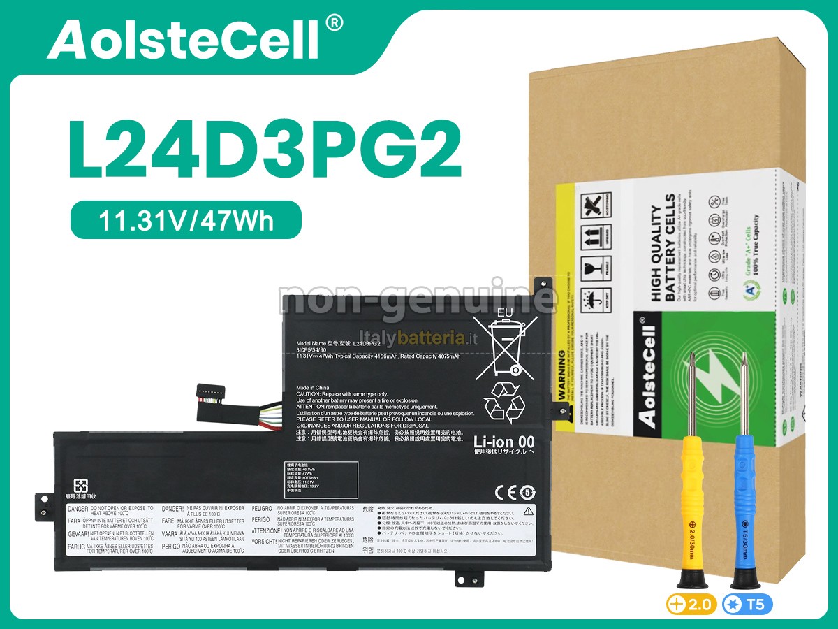 Batteria per Lenovo L24D3PG2