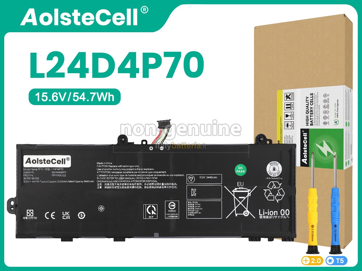Batteria per Lenovo 5B11M90122
