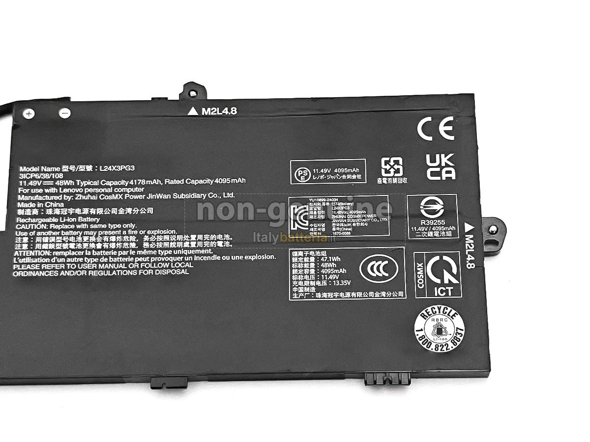 Batteria Lenovo L24D3PG3