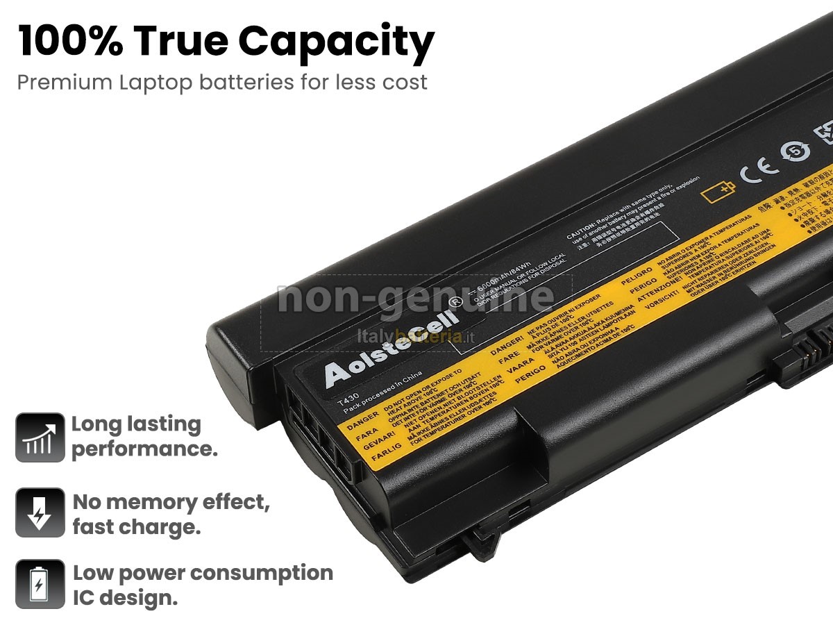 Batteria per portatile Lenovo ThinkPad W510 4376
