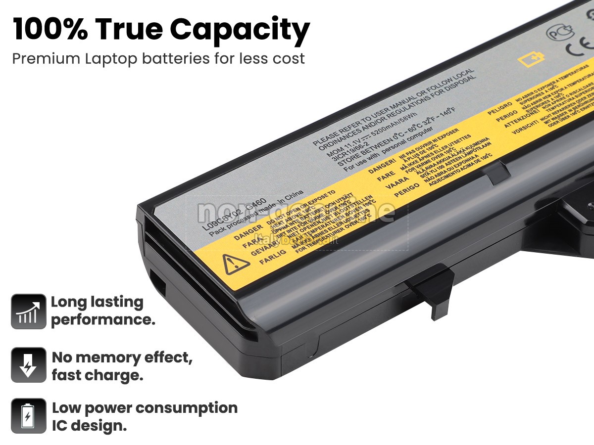 Batteria per portatile Lenovo IdeaPad Z570A-IFI
