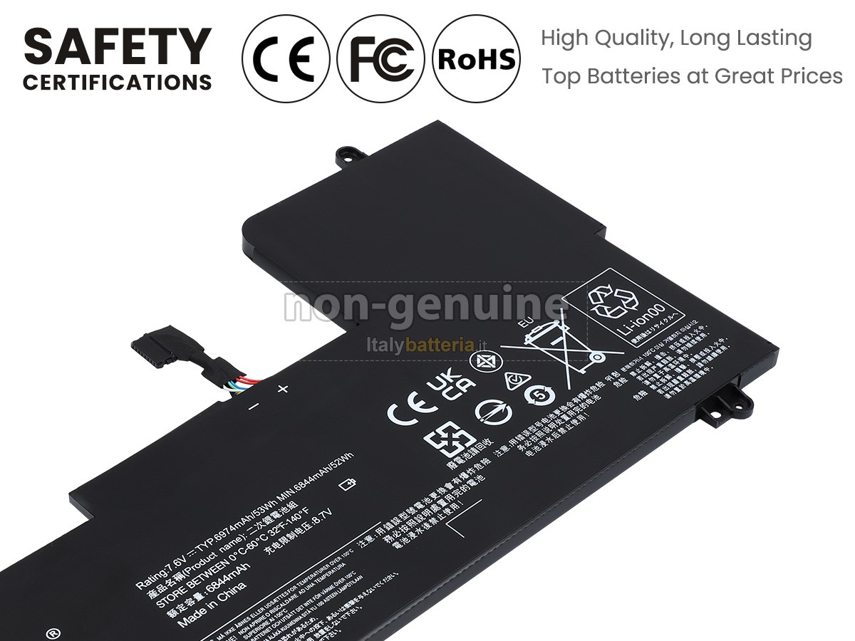 Batteria per portatile Lenovo YOGA 710-14ISK