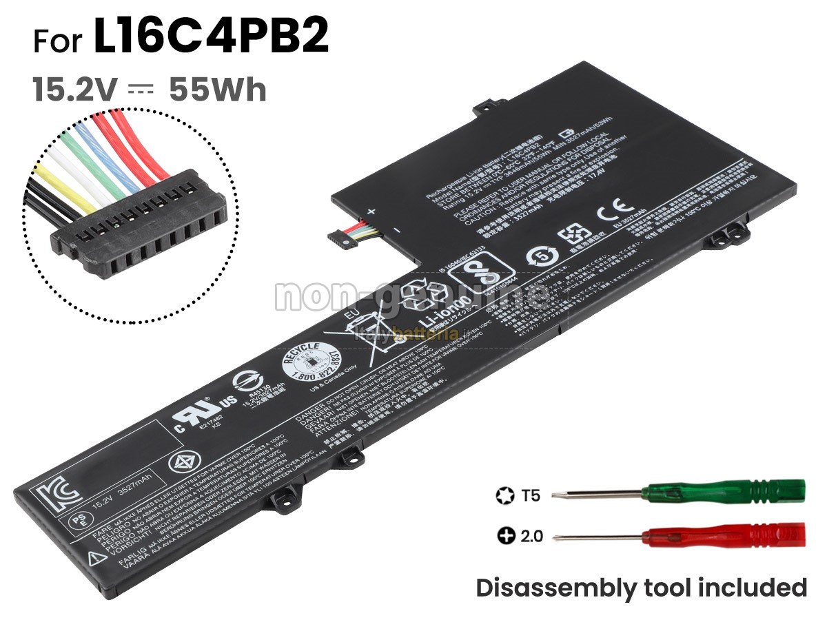 Batteria per portatile Lenovo L16C4PB2