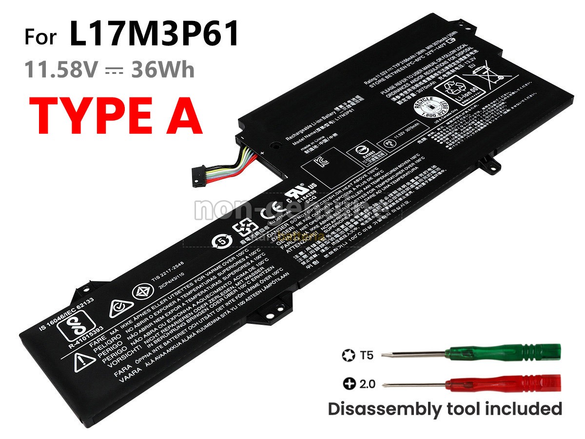 Batteria per Lenovo YOGA 720-12IKB-81B5003US