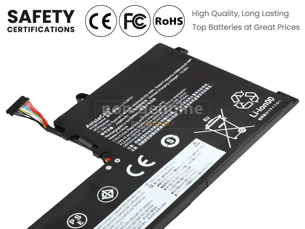 Batteria per Lenovo LEGION Y7000-2019-PG0(81T0)