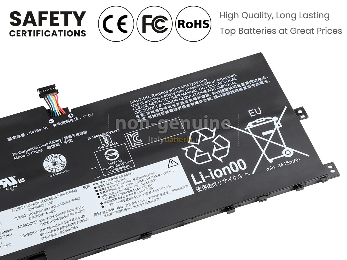 Batteria per portatile Lenovo ThinkPad X1 YOGA 3RD GEN-20LG0007ZA