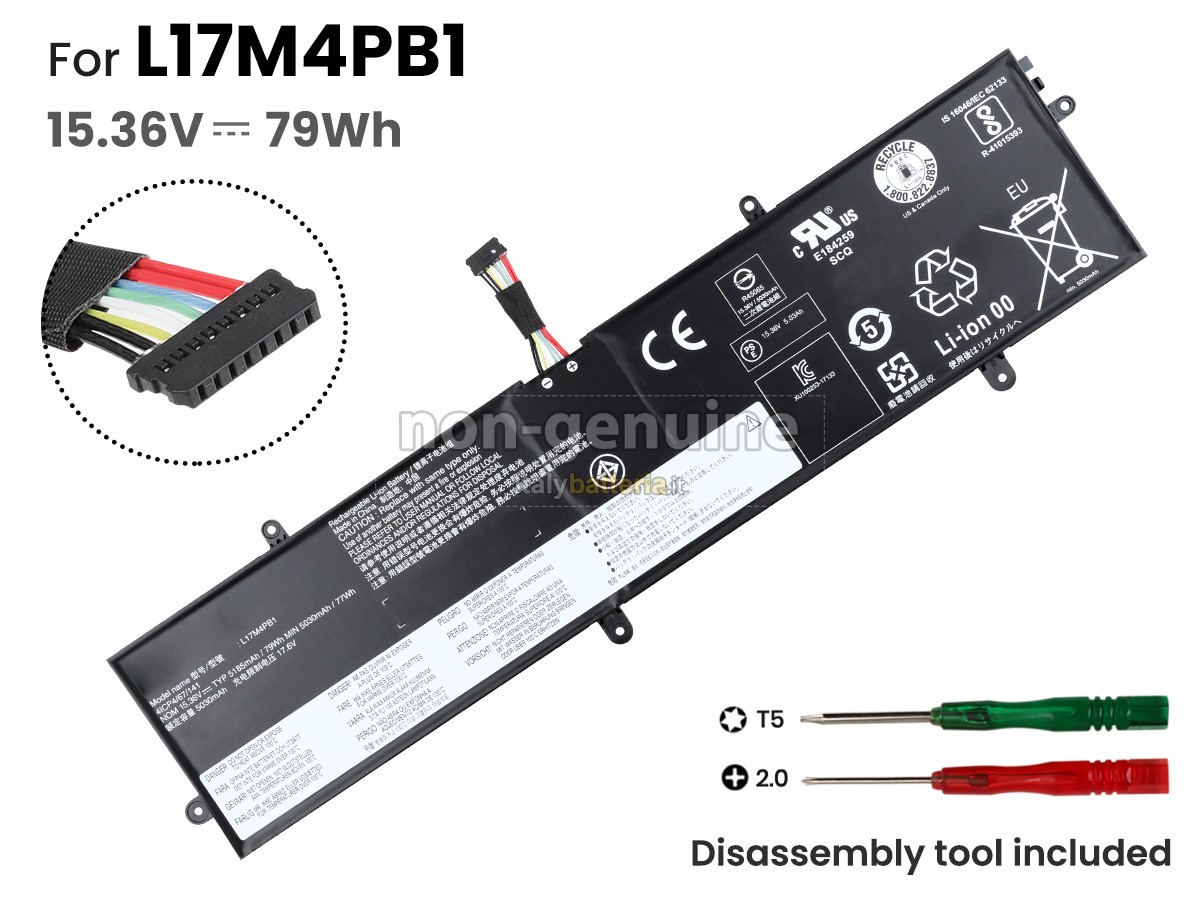 Batteria per portatile Lenovo L17M4PB1