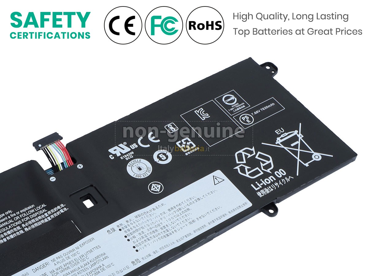 Batteria per Lenovo YOGA C940-14IIL-81Q9004VIV