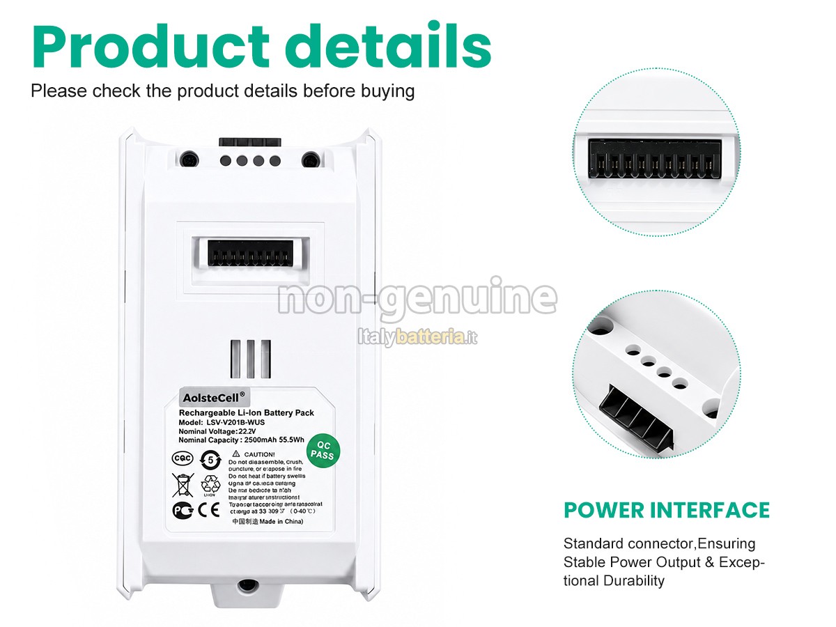 Batteria LEVOIT LVAC-200