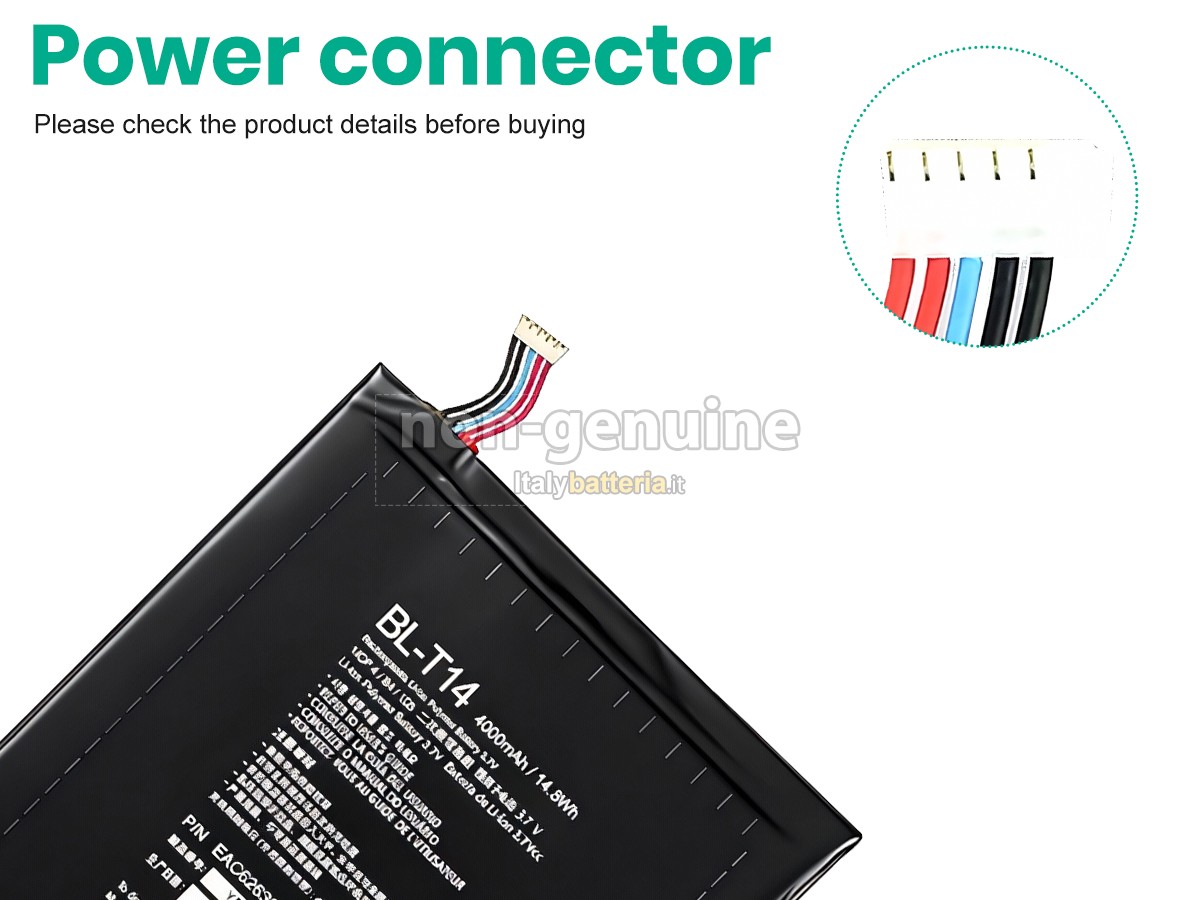 Batteria LG V480