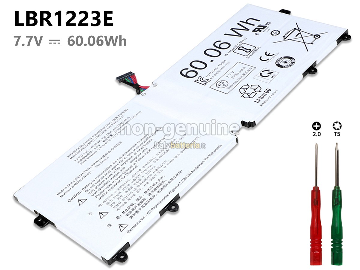 Batteria per LG GRAM 15Z975-G.AA5BA3