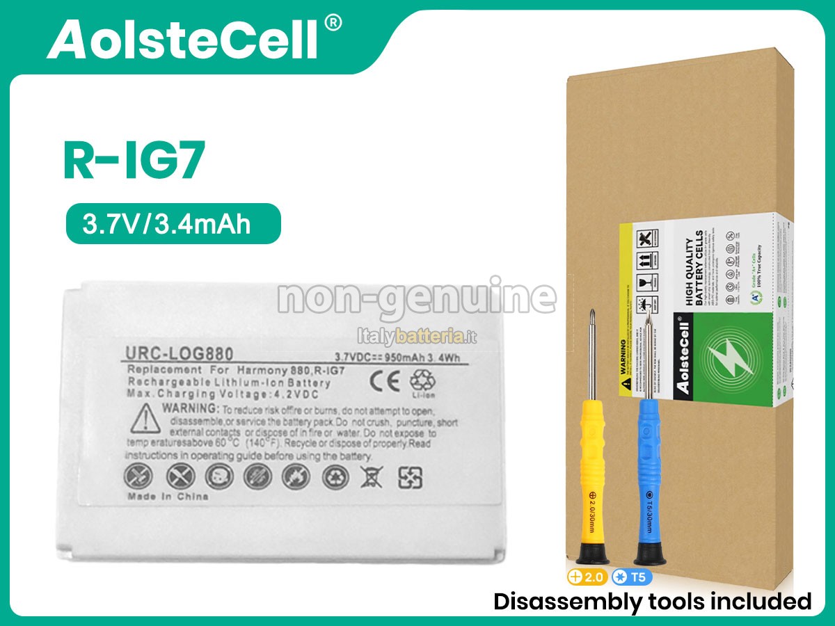 Batteria per Logitech MONSTER AV100