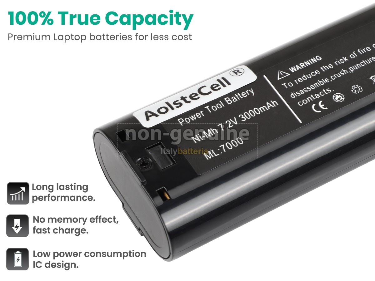 Batteria per Makita 7000