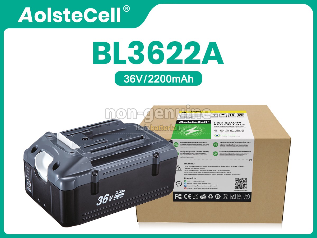 Batteria per Makita BL3622A
