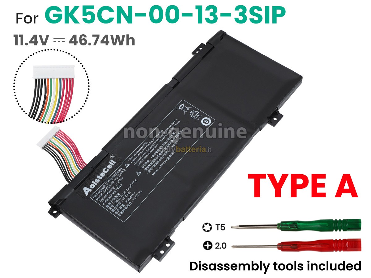 Batteria per portatile Mechrevo GK5CN-00-13-4S1P