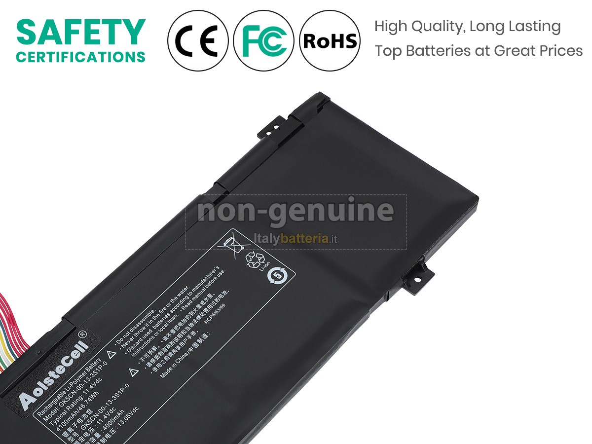 Batteria per portatile Mechrevo GK5CN-00-13-4S1P