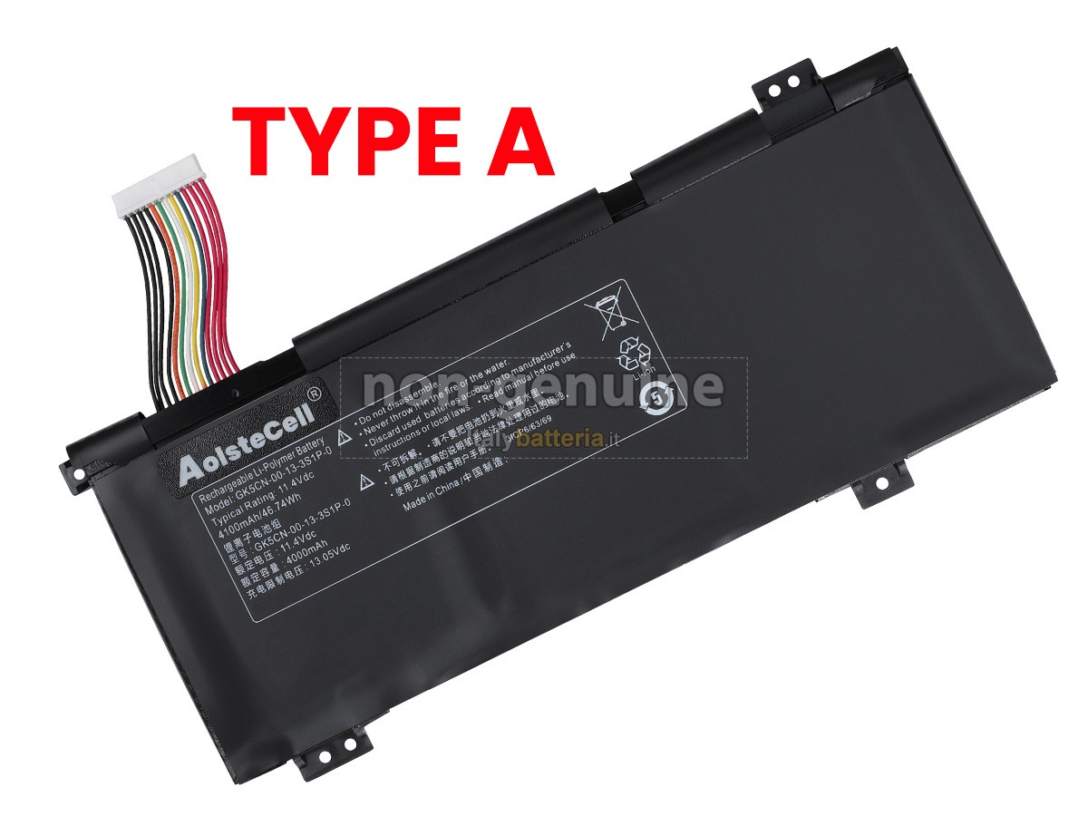 Batteria per portatile Mechrevo GK5CN-00-13-4S1P